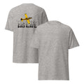 Unisex classic cotton tee featuring a yellow airplane design and bold "AG LIFE" text on the back.